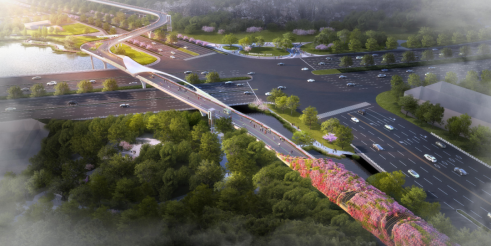 恒馳鋼構(gòu)丨匠心鑄就溫州園博園甌海大道跨線橋，聯(lián)通城市新地標(biāo)